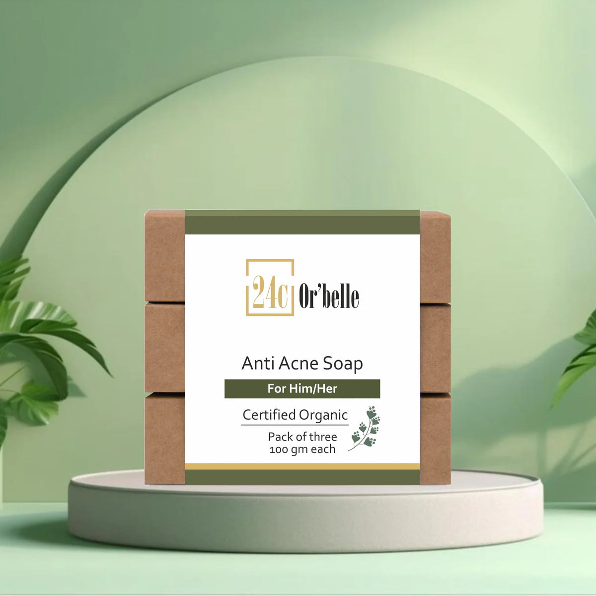 Radiant skin with anti acne soap