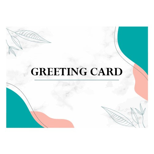 Greeting card skin care product