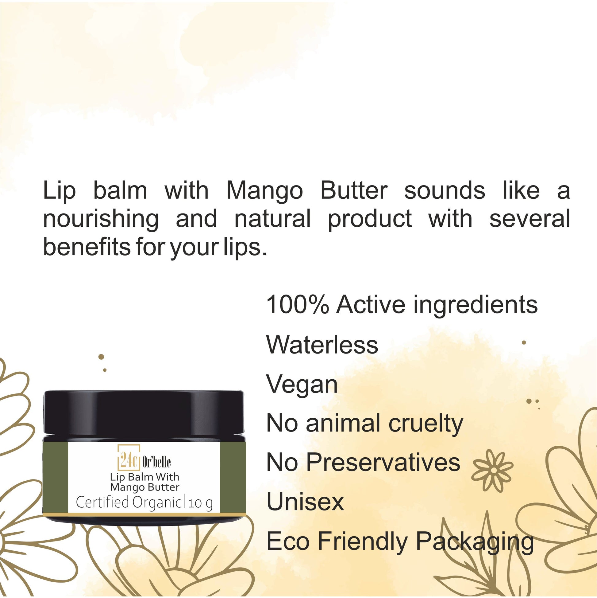 Mango lip Balm